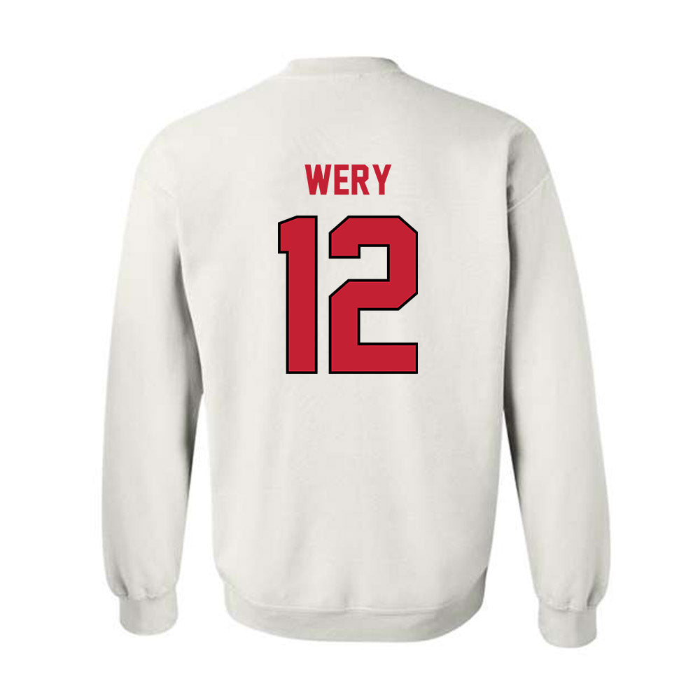 Wisconsin - NCAA Softball : Addison Wery - Classic Shersey Crewneck Sweatshirt-1