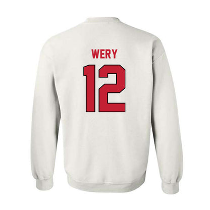 Wisconsin - NCAA Softball : Addison Wery - Classic Shersey Crewneck Sweatshirt-1