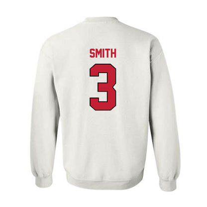 Wisconsin - NCAA Football : Carter Smith - Classic Shersey Crewneck Sweatshirt-1