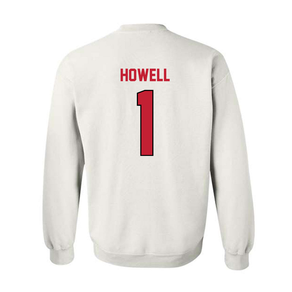 Wisconsin - NCAA Women's Basketball : Destiny Howell - Classic Shersey Crewneck Sweatshirt-1