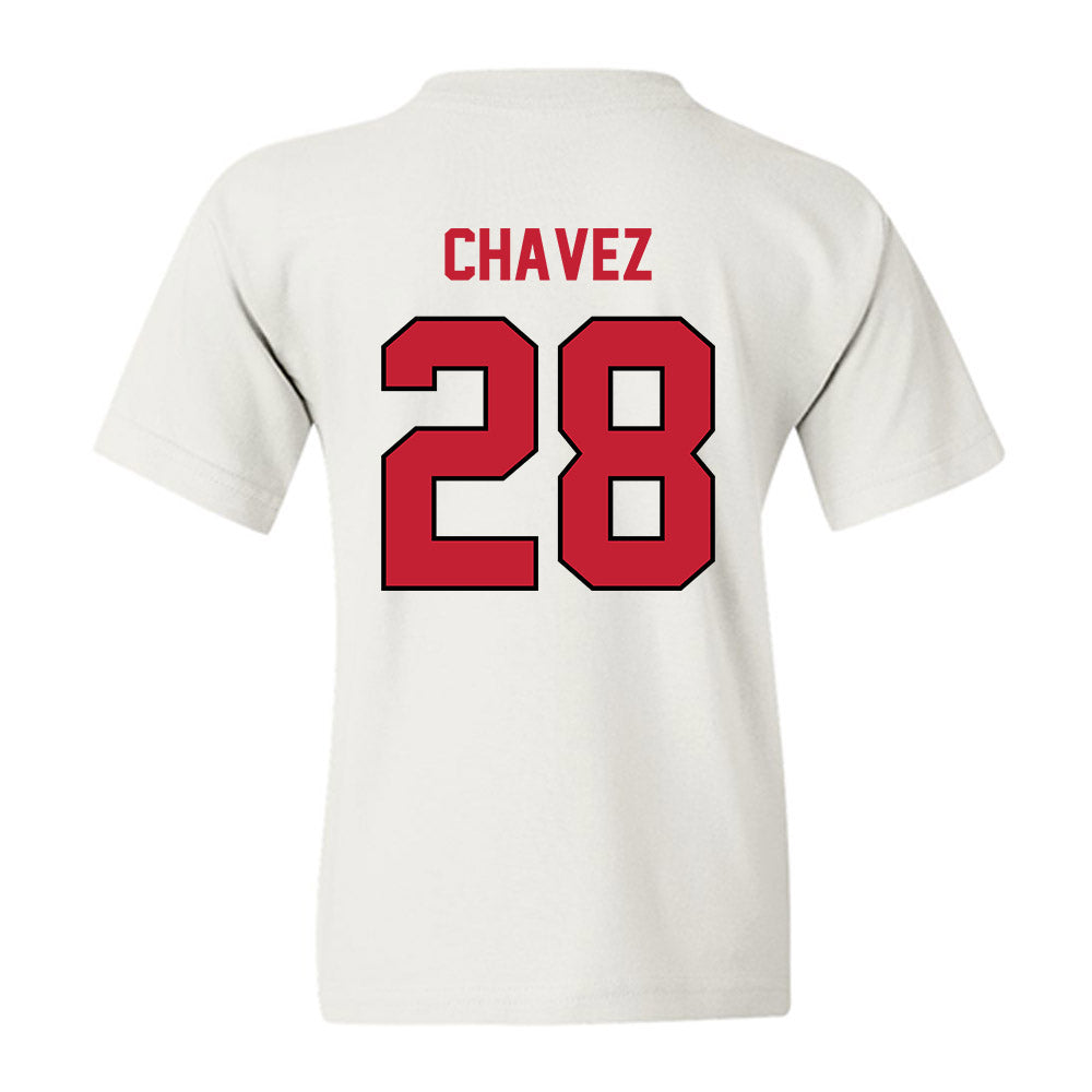 Wisconsin - NCAA Men's Soccer : Andrew Chavez - Classic Shersey Youth T-Shirt-1