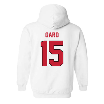 Wisconsin - NCAA Men's Basketball : Isaac Gard - Classic Shersey Hooded Sweatshirt-1