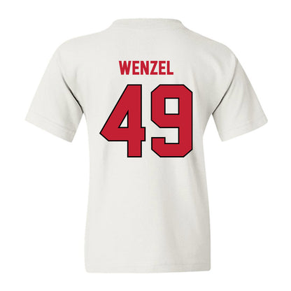 Wisconsin - NCAA Football : Ben Wenzel - Classic Shersey Youth T-Shirt-1