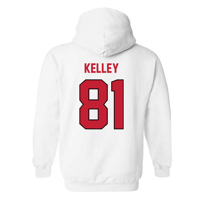 Wisconsin - NCAA Football : Mason Kelley - Classic Shersey Hooded Sweatshirt-1