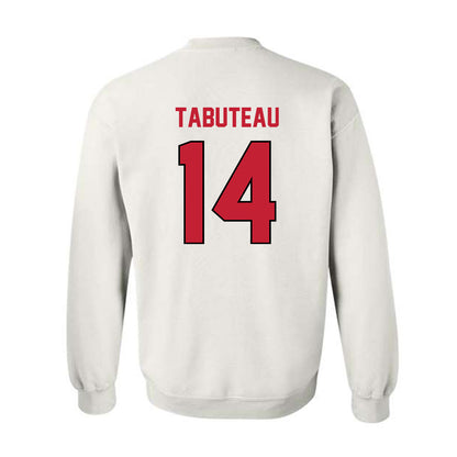 Wisconsin - NCAA Football : Keeyshawn Tabuteau - Classic Shersey Crewneck Sweatshirt-1