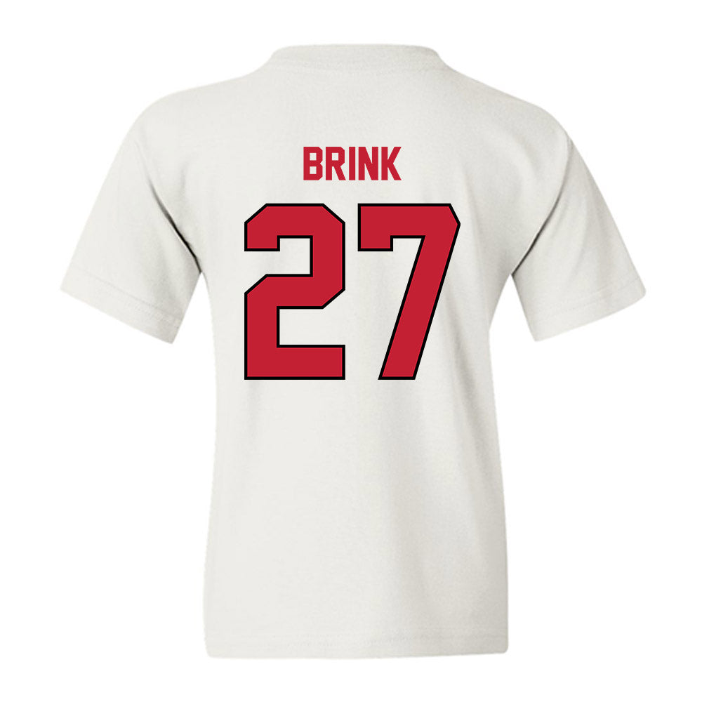 Wisconsin - NCAA Men's Ice Hockey : Finn Brink - Classic Shersey Youth T-Shirt-1