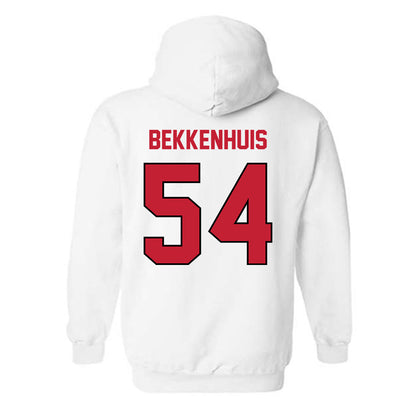 Wisconsin - NCAA Football : Brady Bekkenhuis - Classic Shersey Hooded Sweatshirt-1