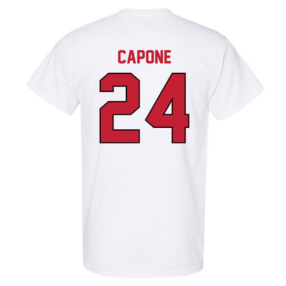 Wisconsin - NCAA Men's Soccer : Caleb Capone - Classic Shersey T-Shirt-1