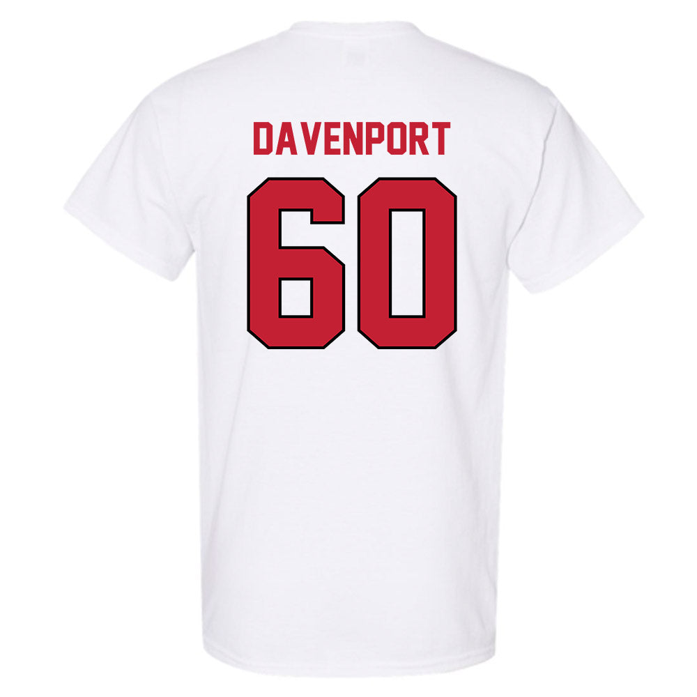 Wisconsin - NCAA Football : Nolan Davenport - Classic Shersey T-Shirt-1