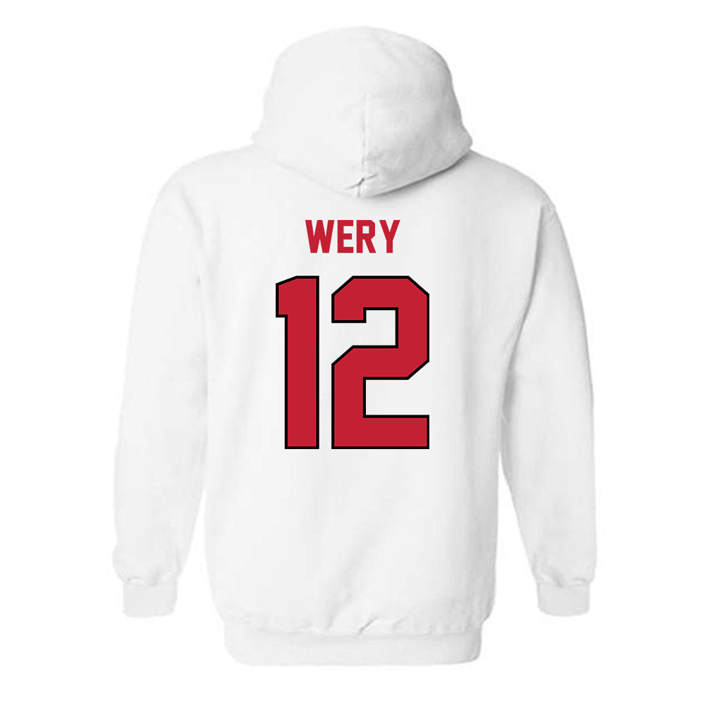 Wisconsin - NCAA Softball : Addison Wery - Classic Shersey Hooded Sweatshirt-1