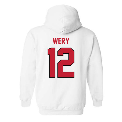 Wisconsin - NCAA Softball : Addison Wery - Classic Shersey Hooded Sweatshirt-1