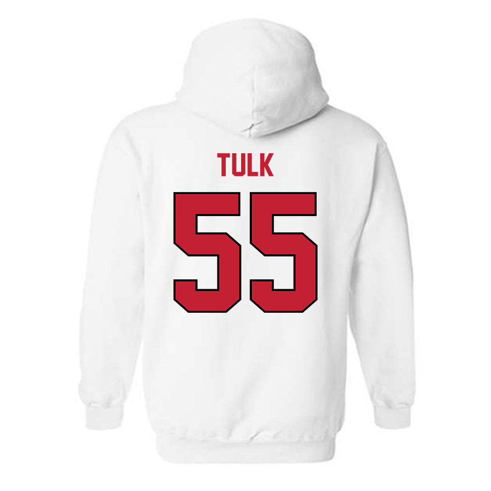 Wisconsin - NCAA Men's Ice Hockey : Oliver Tulk - Classic Shersey Hooded Sweatshirt-1