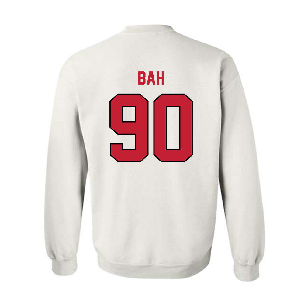 Wisconsin - NCAA Football : Djidjou Bah - Classic Shersey Crewneck Sweatshirt-1