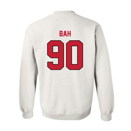 Wisconsin - NCAA Football : Djidjou Bah - Classic Shersey Crewneck Sweatshirt-1
