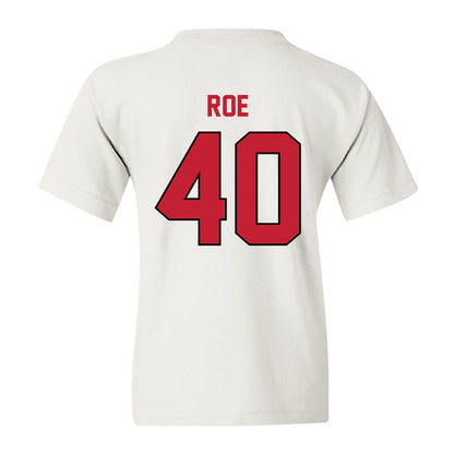 Wisconsin - NCAA Football : James Roe - Classic Shersey Youth T-Shirt-1