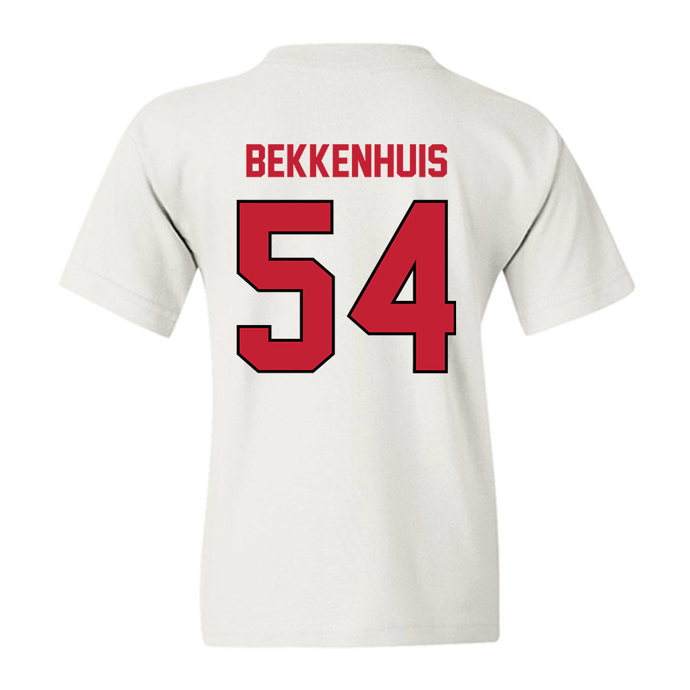 Wisconsin - NCAA Football : Brady Bekkenhuis - Classic Shersey Youth T-Shirt-1