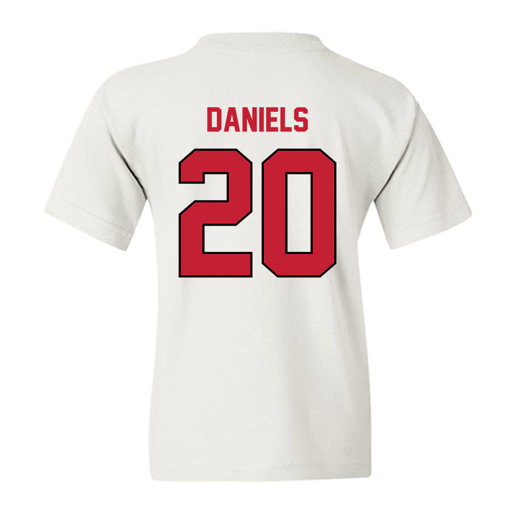 Wisconsin - NCAA Women's Basketball : Kyrah Daniels - Classic Shersey Youth T-Shirt-1