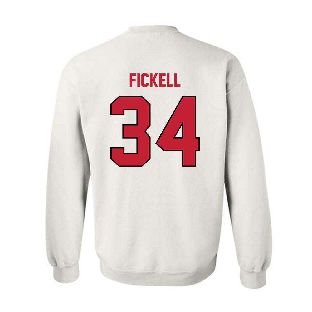 Wisconsin - NCAA Football : Ashton Fickell - Classic Shersey Crewneck Sweatshirt-1