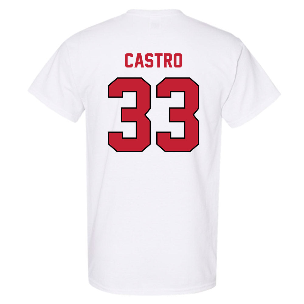 Wisconsin - NCAA Men's Ice Hockey : Anton castro - Classic Shersey T-Shirt-1