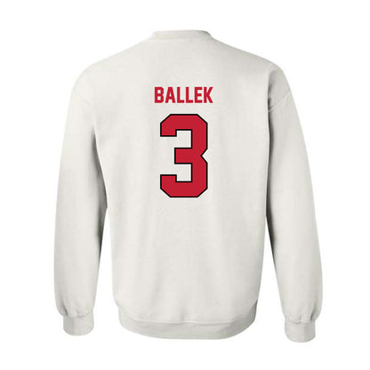 Wisconsin - NCAA Women's Soccer : Abby Ballek - Classic Shersey Crewneck Sweatshirt-1