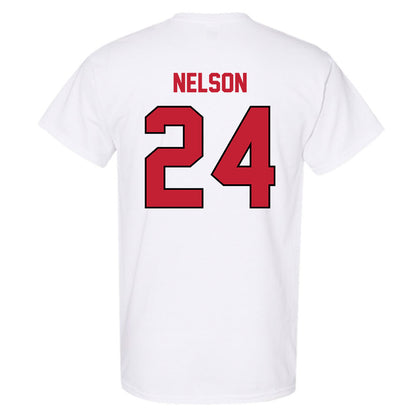 Wisconsin - NCAA Women's Soccer : Brooke Nelson - Classic Shersey T-Shirt-1