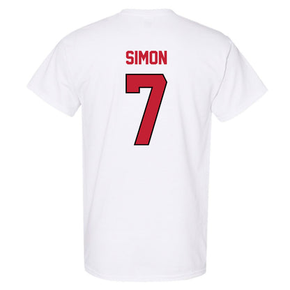 Wisconsin - NCAA Women's Volleyball : Kristen Simon - Classic Shersey T-Shirt-1