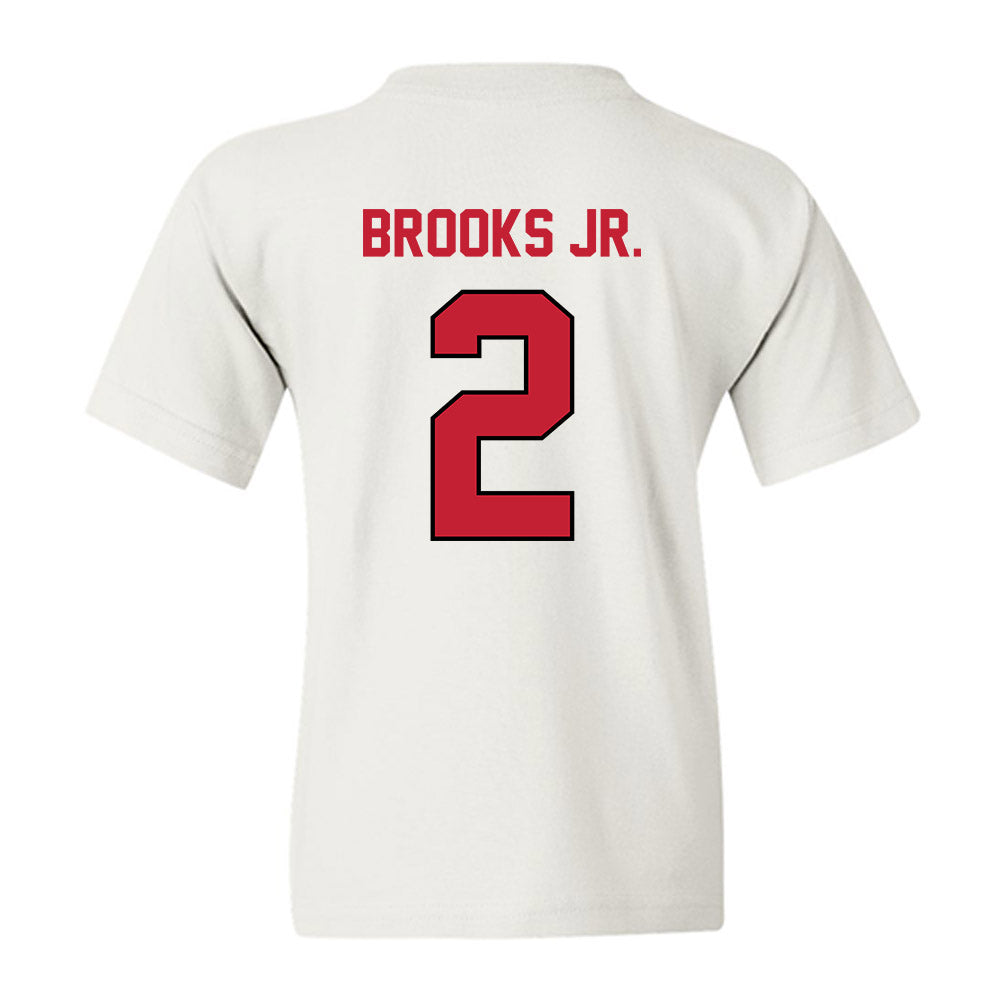Wisconsin - NCAA Football : Chris Brooks Jr. - Classic Shersey Youth T-Shirt-1