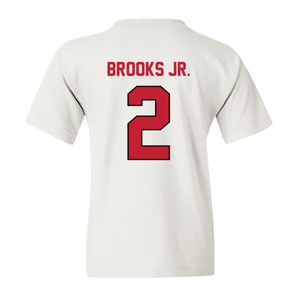 Wisconsin - NCAA Football : Chris Brooks Jr. - Classic Shersey Youth T-Shirt-1