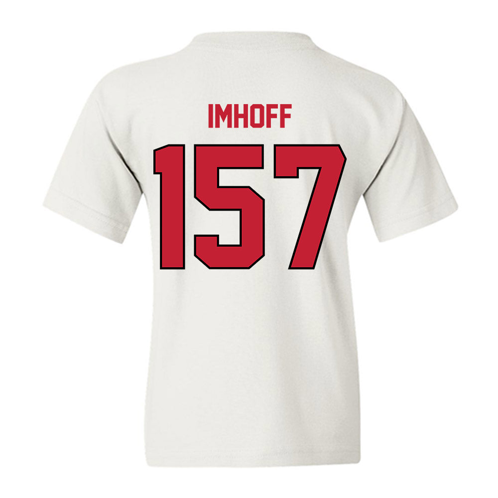 Wisconsin - NCAA Wrestling : Tyson Imhoff - Classic Shersey Youth T-Shirt-1