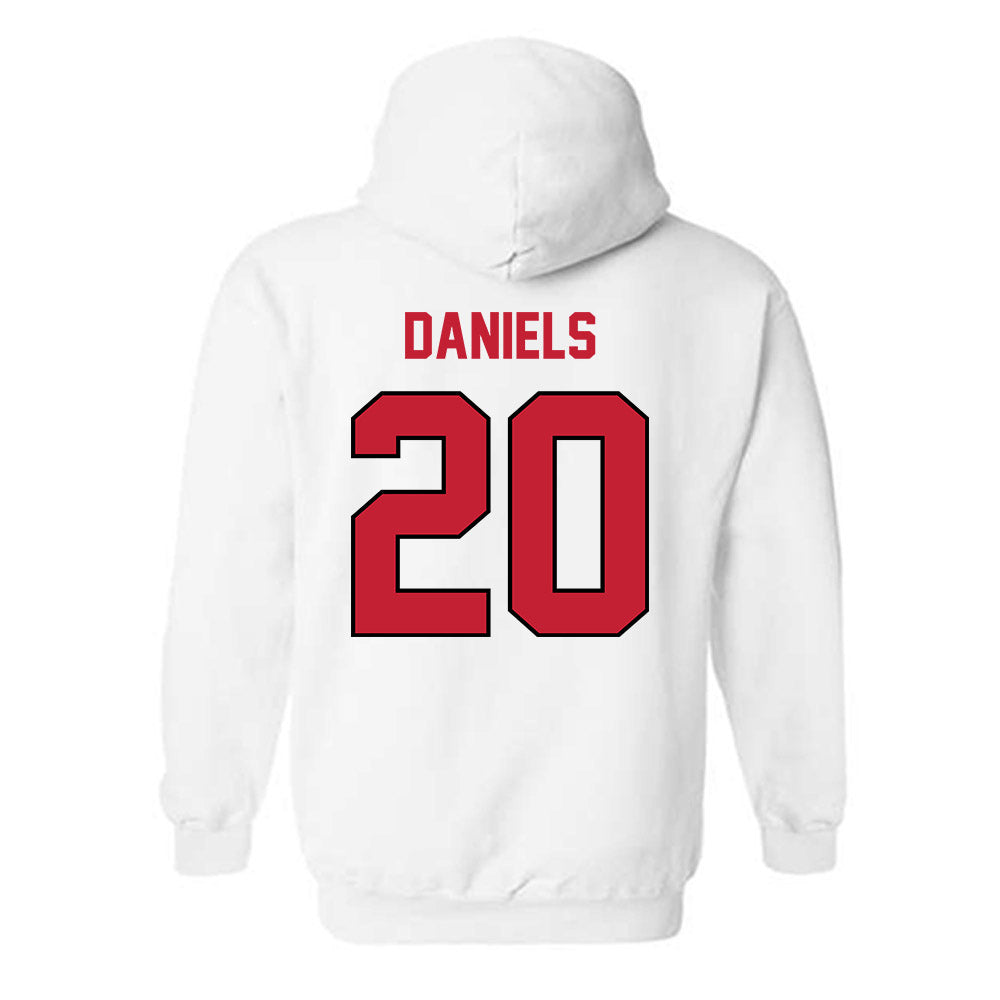 Wisconsin - NCAA Women's Basketball : Kyrah Daniels - Classic Shersey Hooded Sweatshirt-1