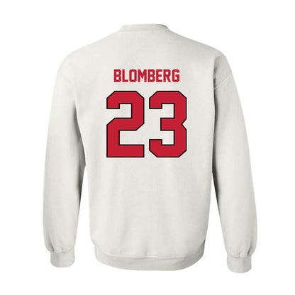 Wisconsin - NCAA Softball : Hilary Blomberg - Classic Shersey Crewneck Sweatshirt-1