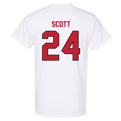 Wisconsin - NCAA Football : Jaimier Scott - Classic Shersey T-Shirt-1