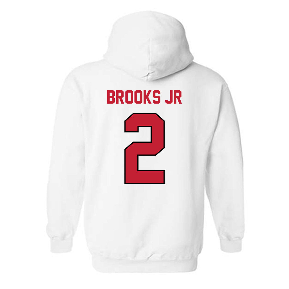 Wisconsin - NCAA Football : Chris Brooks Jr - Classic Shersey Hooded Sweatshirt-1