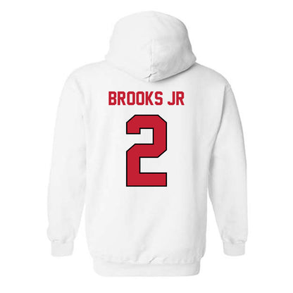 Wisconsin - NCAA Football : Chris Brooks Jr - Classic Shersey Hooded Sweatshirt-1