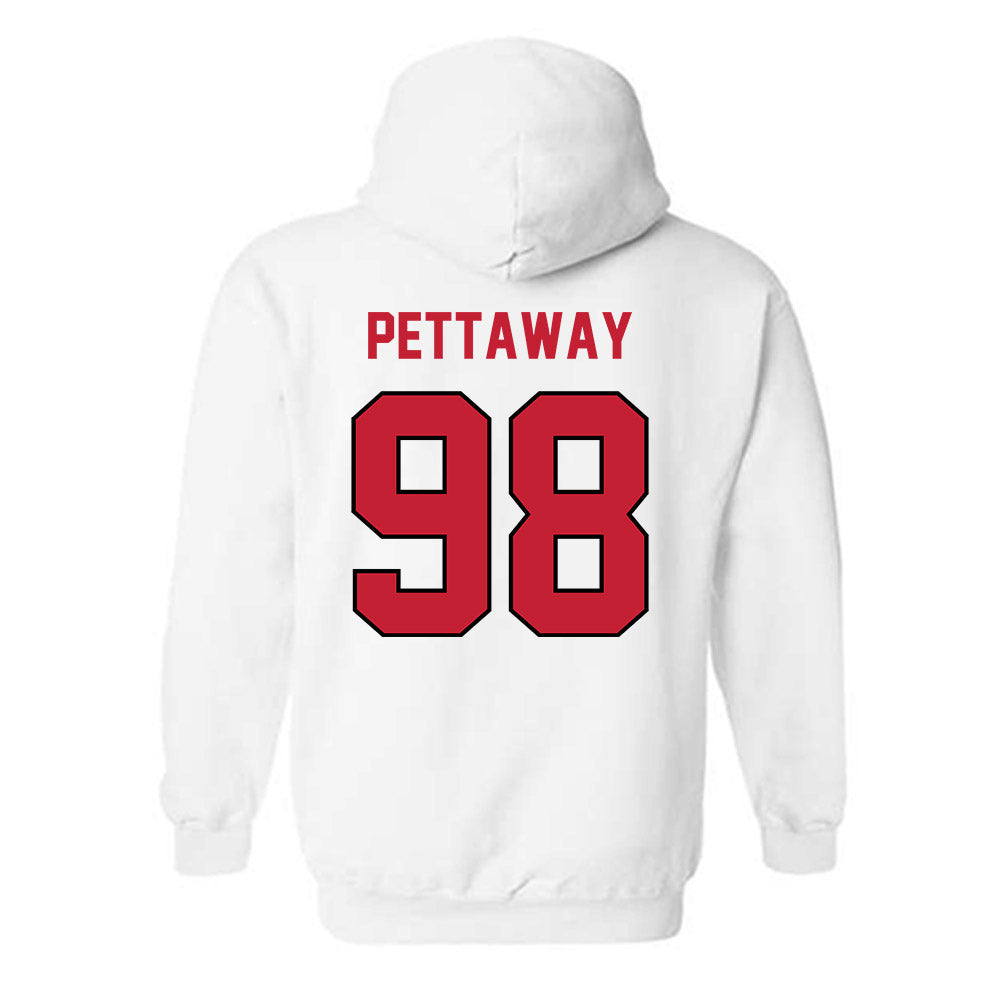 Wisconsin - NCAA Football : Torin Pettaway - Classic Shersey Hooded Sweatshirt-1