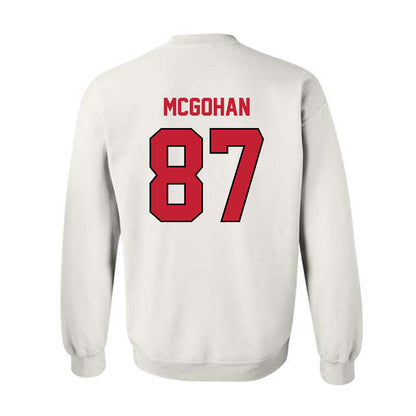 Wisconsin - NCAA Football : Jackson McGohan - Classic Shersey Crewneck Sweatshirt-1