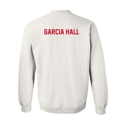 Wisconsin - NCAA Women's Rowing : Piper Garcia Hall - Classic Shersey Crewneck Sweatshirt-1