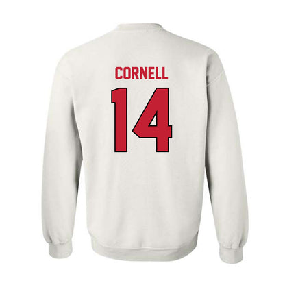 Wisconsin - NCAA Women's Soccer : Megan Cornell - Classic Shersey Crewneck Sweatshirt-1