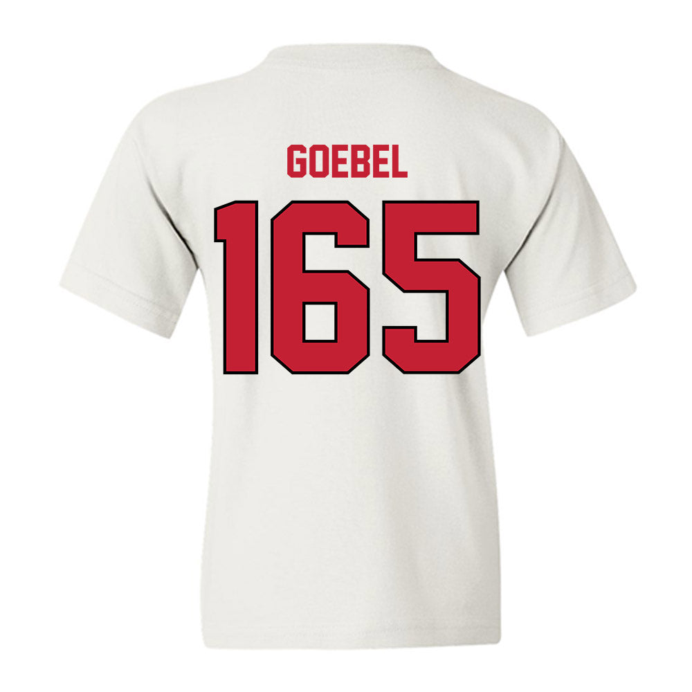 Wisconsin - NCAA Wrestling : Cody Goebel - Classic Shersey Youth T-Shirt-1