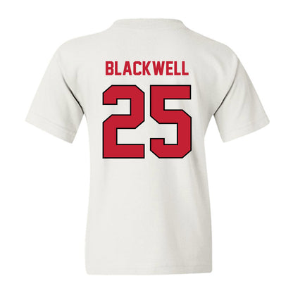Wisconsin - NCAA Men's Basketball : John Blackwell - Classic Shersey Youth T-Shirt-1