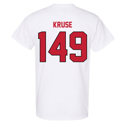 Wisconsin - NCAA Wrestling : Simon Kruse - Classic Shersey T-Shirt-1