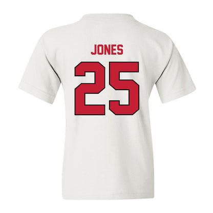 Wisconsin - NCAA Men's Soccer : Ellis Jones - Classic Shersey Youth T-Shirt-1