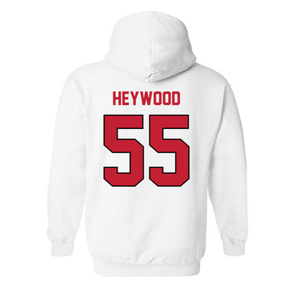 Wisconsin - NCAA Football : Kevin Heywood - Classic Shersey Hooded Sweatshirt-1