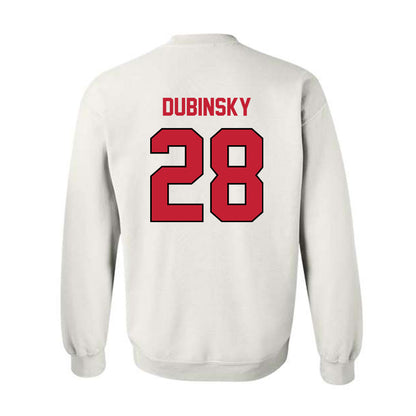Wisconsin - NCAA Men's Ice Hockey : Aiden Dubinsky - Classic Shersey Crewneck Sweatshirt-1