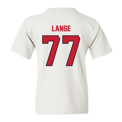 Wisconsin - NCAA Football : Peyton Lange - Classic Shersey Youth T-Shirt-1