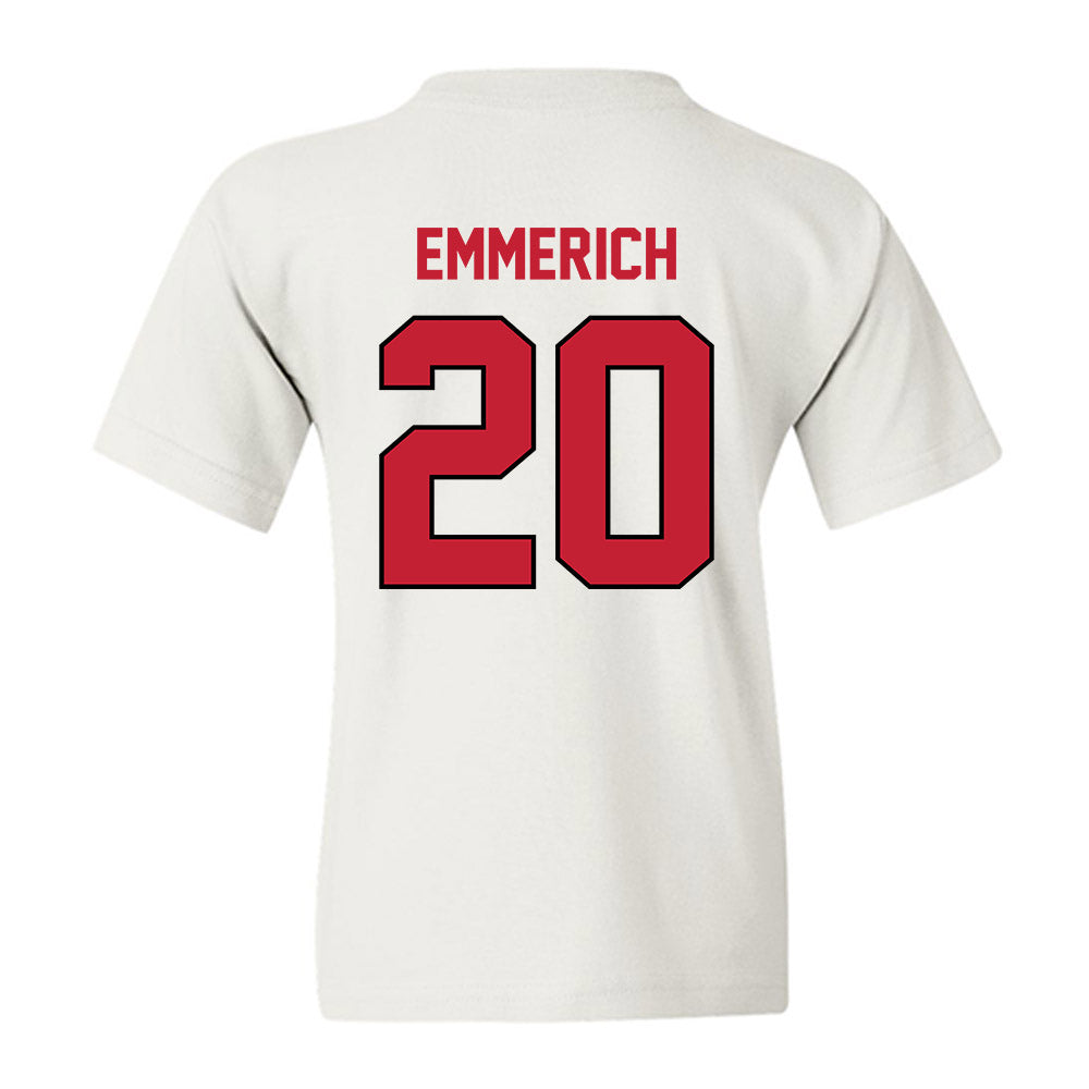 Wisconsin - NCAA Football : Luke Emmerich - Classic Shersey Youth T-Shirt-1