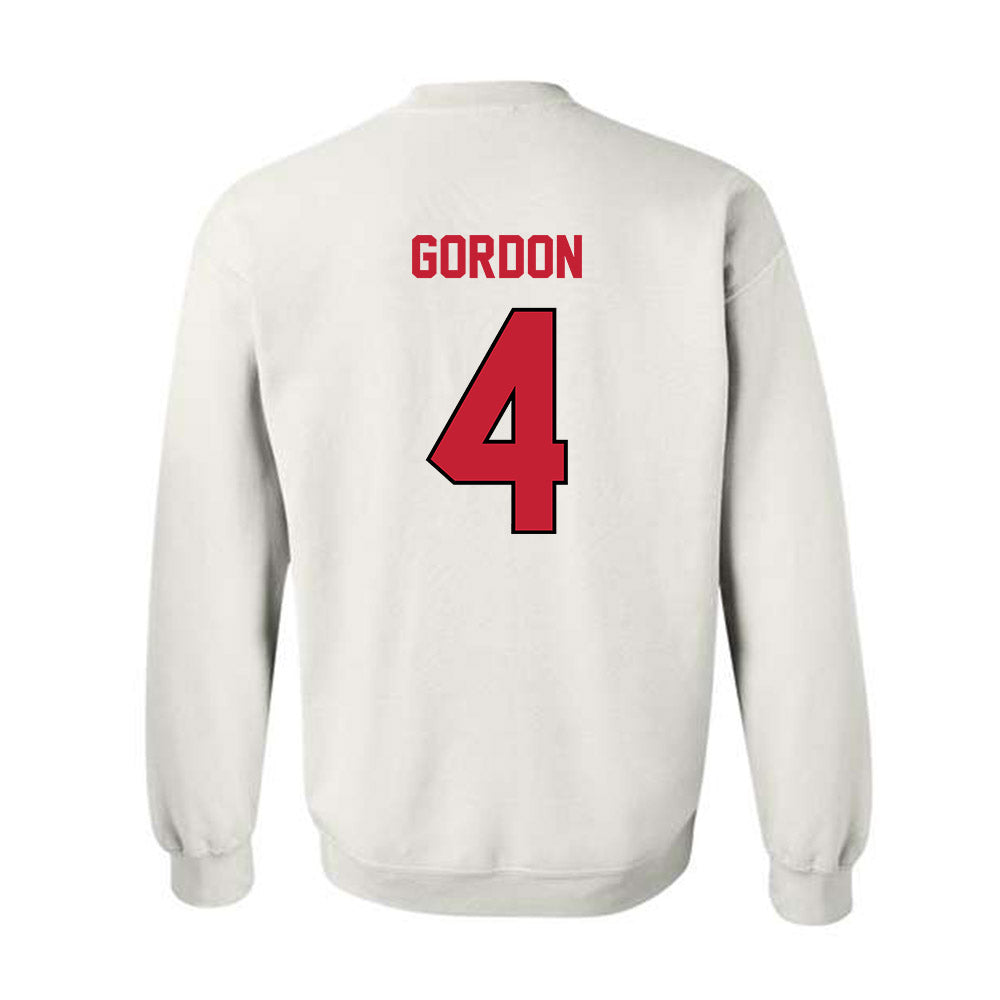 Wisconsin - NCAA Women's Soccer : Taylor Gordon - Classic Shersey Crewneck Sweatshirt-1