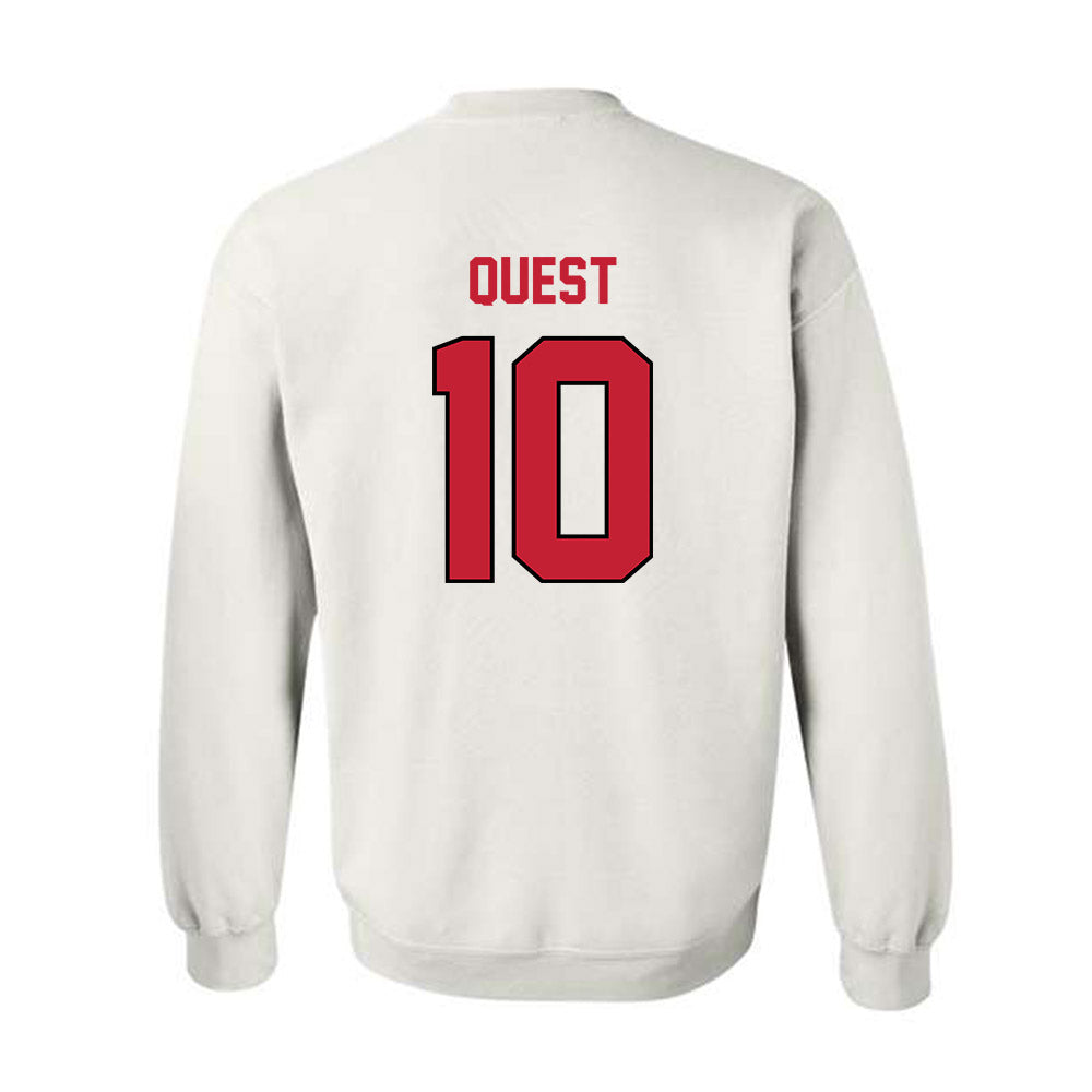 Wisconsin - NCAA Women's Volleyball : Madison Quest - Classic Shersey Crewneck Sweatshirt-1