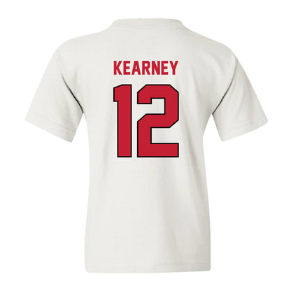 Wisconsin - NCAA Football : Zion Kearney - Classic Shersey Youth T-Shirt-1