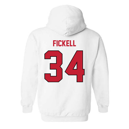 Wisconsin - NCAA Football : Ashton Fickell - Classic Shersey Hooded Sweatshirt-1